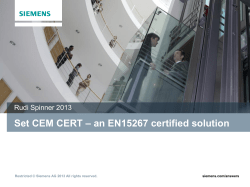 Siemens Corporate Design PowerPoint