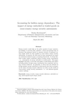 Accounting for hidden energy dependency: The