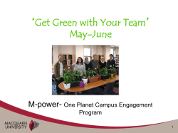 Get Green with Your Team
