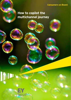 Consumers on Board &ndash; How to copilot the multichannel journey