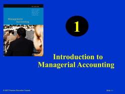 Role of the Management Accountant