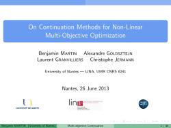 On Continuation Methods for Non-Linear Multi