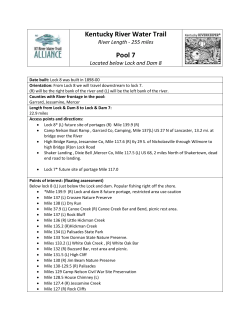 Printable Assessment Pool 7 - KY River Water Trail Alliance