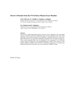 Review of Results from the FN-II Dense Plasma Focus Machine