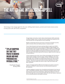 Intel&reg; Artificial Intelligence for Retail Digital Signage, and