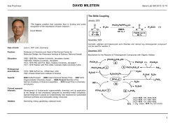 david milstein - The Scripps Research Institute