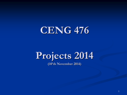 CENG 476 - CENG METU