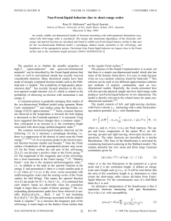 Non-Fermi-liquid behavior due to short-range order