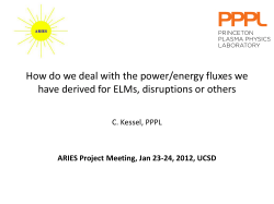 How do we deal with the power/energy fluxes we have derived for