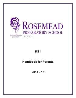 Section 1 - Rosemead Preparatory School