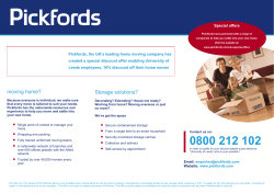 moving home? Storage solutions?