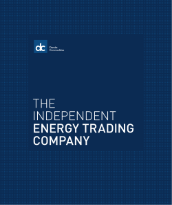 the independent energy trading company