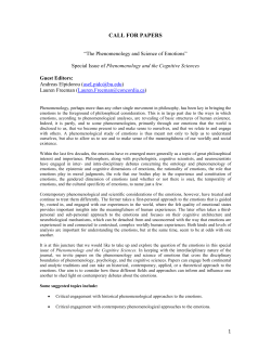 call for papers