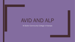 AVID AND AlP