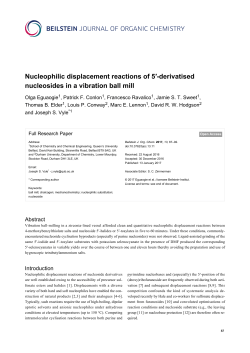 Nucleophilic displacement reactions of 5&prime;