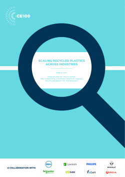 Scaling Recycled Plastics Across Industries