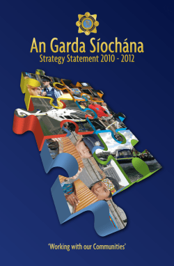 An Garda S&iacute;och&aacute;na Strategy Statement 2010