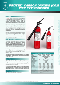 carbon dioxide (co2) fire extinguisher