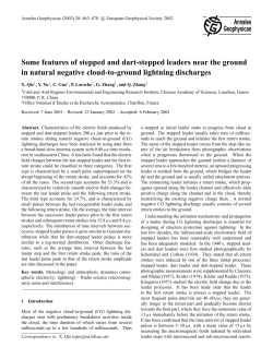 Some features of stepped and dart-stepped leaders near the ground