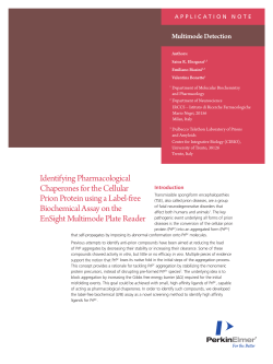Identifying Pharmacological Chaperones for the