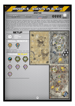 Mission 6 &ndash; AGENTs IN BLACK