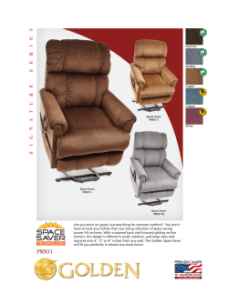 SPACE saver - Golden Technologies
