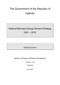 The Government of the Republic of Uganda