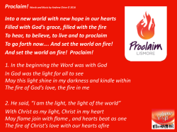 Proclaim - Butterfly Music