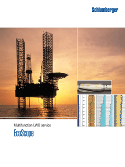 EcoScope Multifunction LWD Service