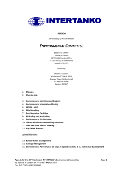 Agenda - Intertanko