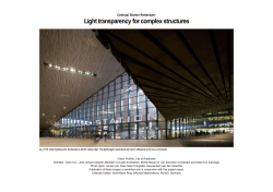 Light transparency for complex structures for media EN