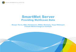 SmartMet Server