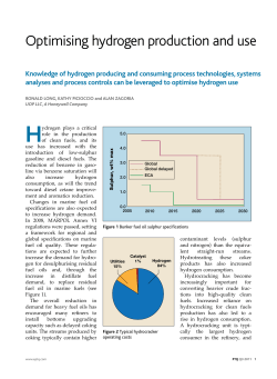 Optimising hydrogen production and use