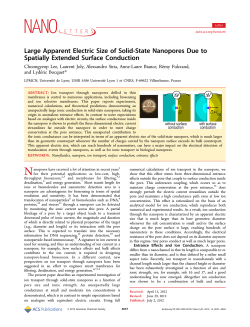 Large Apparent Electric Size of Solid