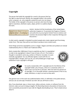 copyright_plagiarism - Lane Community College Library