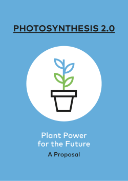 PHOTOSYNTHESIS 2.0