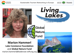 Marion Hammerl - Living Lakes revised