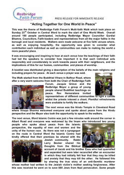 Acting Together for One World In Peace