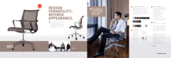 Setu brochure - Herman Miller