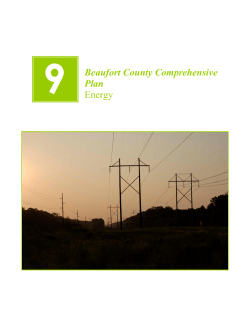 energy chapter - Beaufort County