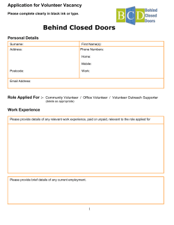 BCD Vol Application (2015)
