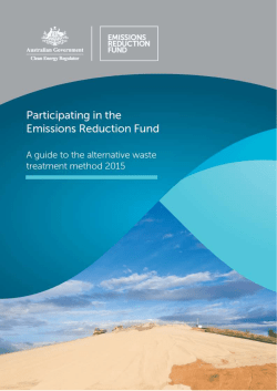 A guide to the alternative waste method