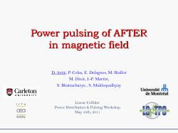 Beam test of the Micromegas ILC