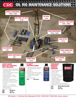 oil rig maintenance solutions