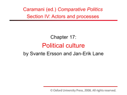 Comparative Politics