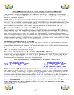 2013-2014 Travel Basketball Overview