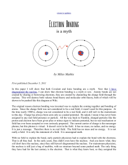 Electron Bonding