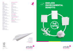 endless environmental benefits