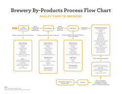 Brewery By-Products Process Flow Chart