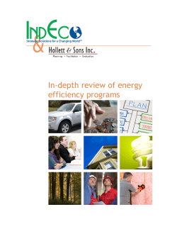 Canadian energy efficiency program study-In